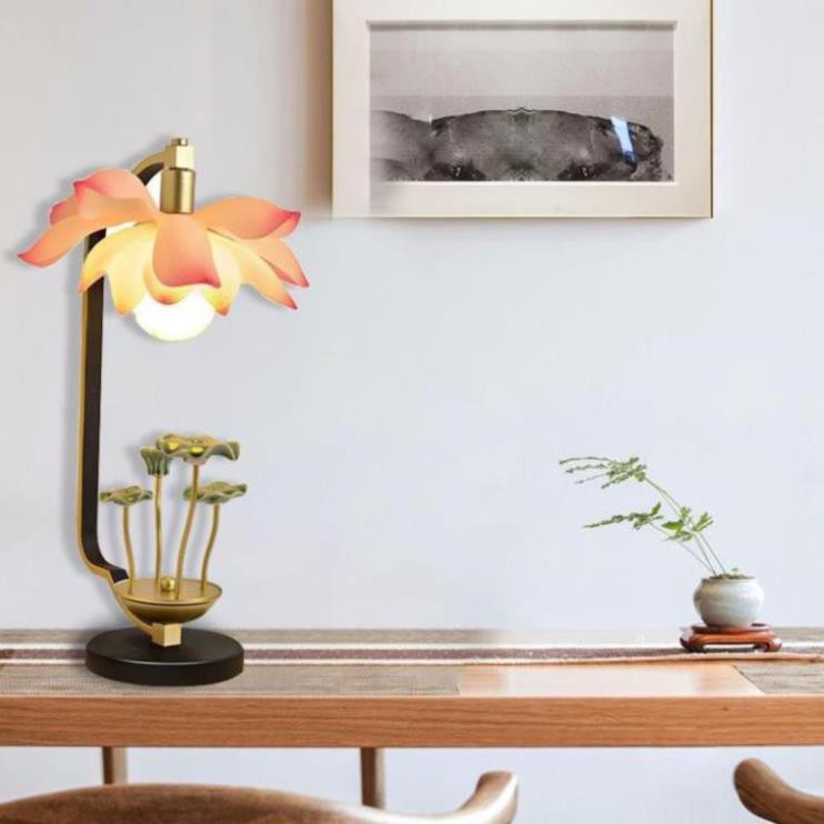 Đèn Để Bàn Phòng Ngủ Đèn Bàn Hoa Sen 2022 Bảo Hành 1 Năm Thủ Đô Lighting