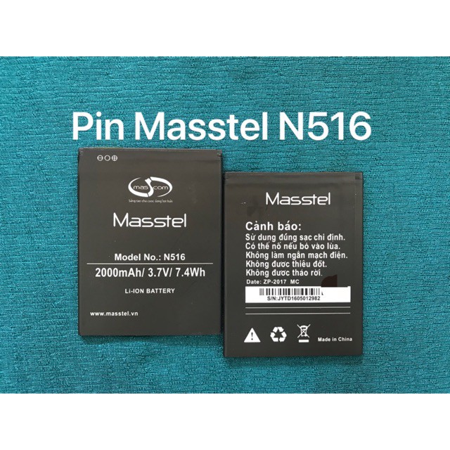 Pin Masstel Juno Q3, Masstel Juno Q6, Masstel N530, Pin Masstel N516