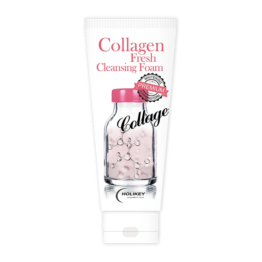 Sữa Rửa Mặt Bổ Sung Collagen Làm Trắng Holikey Collagen Fresh Cleansing Foam 100ml
