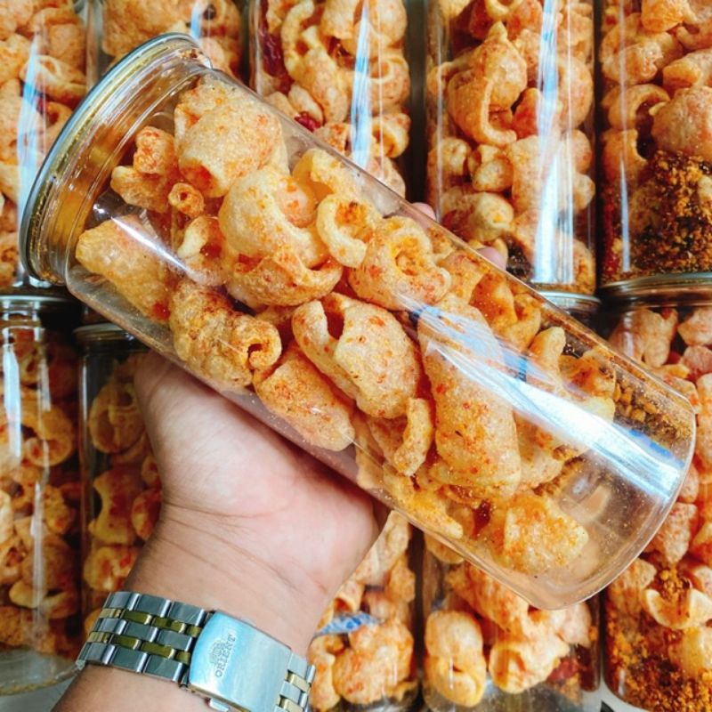 DA HEO CHIÊN GIÒN CHÁY TỎI ỚT.