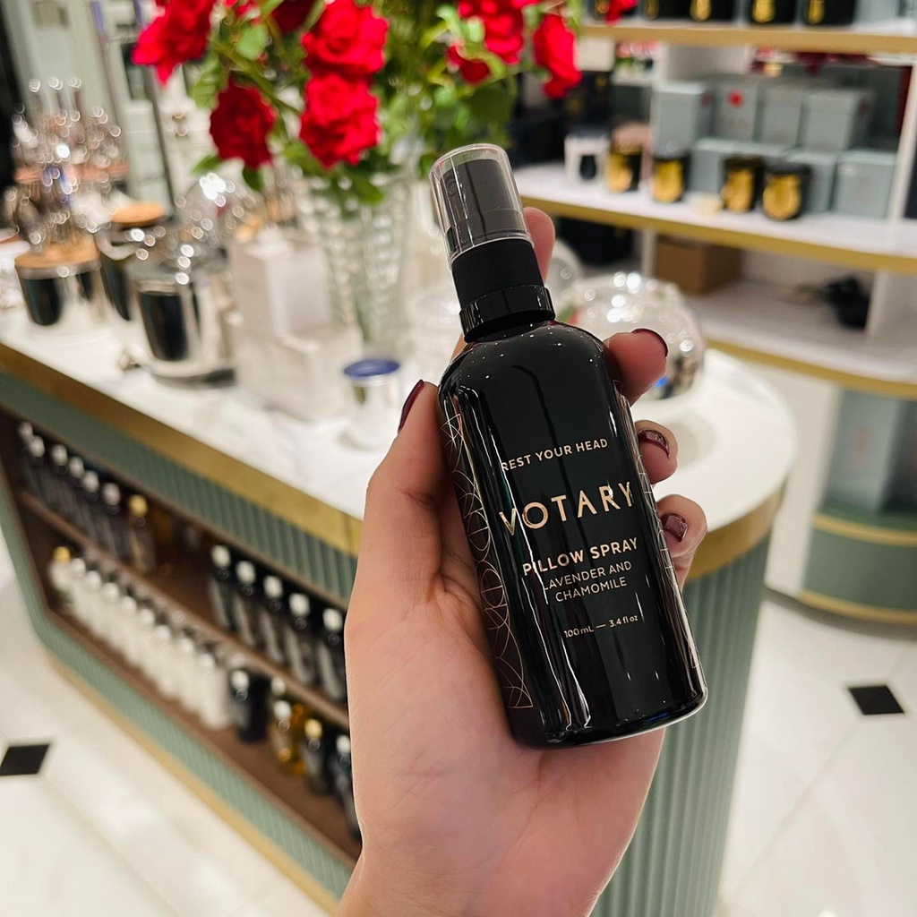Xịt Gối Votary - pillow spray - Lavender & chamomile 100ml