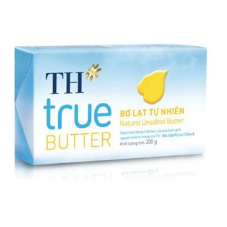 Bơ Lạt Tự Nhiên TH True Butter 200gr