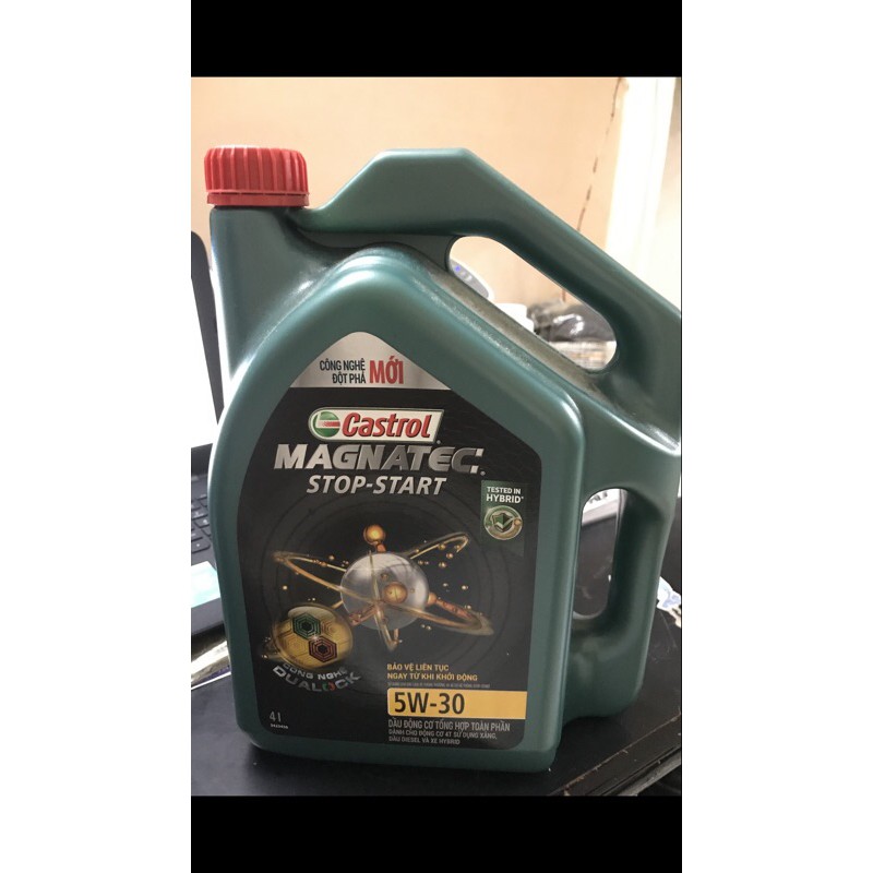 Nhớt Castrol Magnatec Stop Start 5W-30 thùng 4l