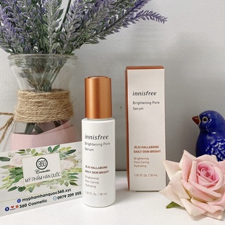 [HSD: 2025] Tinh Chất Dưỡng Trắng Da, Se Khít Lỗ Chân Lông Innisfree Brightening Pore Serum 30ml