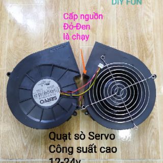 Quạt sò Servo Công suất cao 24v
