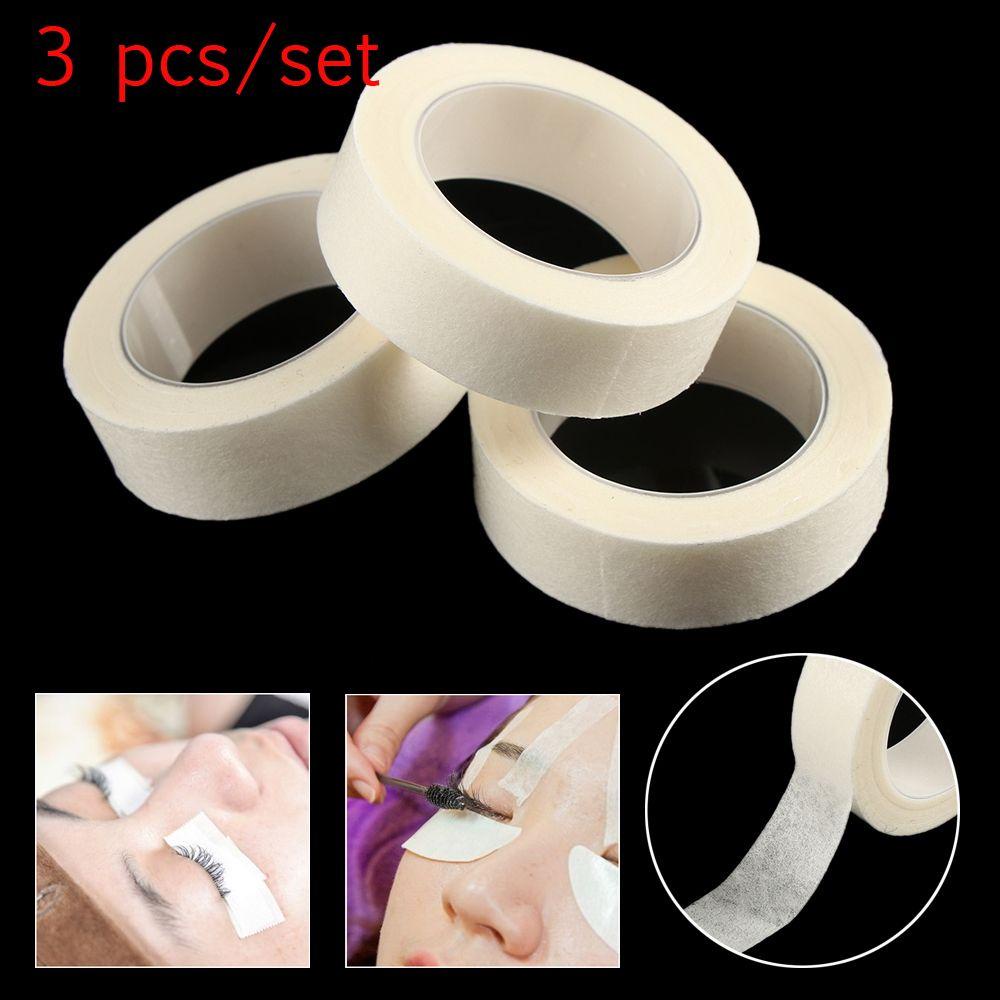 Set 3 Cuộn Băng Keo Y Tế Hỗ Trợ Nối Mi Giả Thoáng Khí