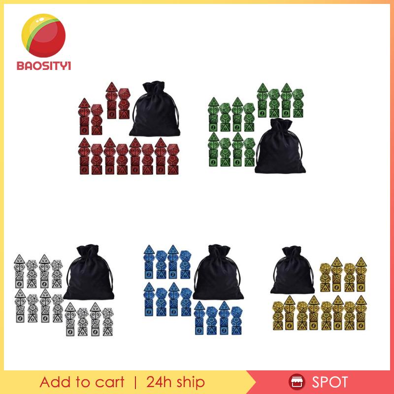 Set 42 Túi D4-D20 Dùng Để Chơi Game DND MTG