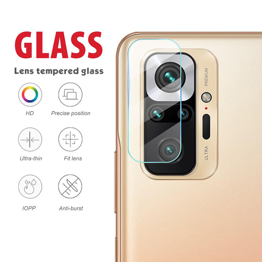 Kính Cường Lực Bảo Vệ Camera Sau Chất Lượng Cao Cho Xiaomi Mi Redmi Note 7 8 9 10 Pro 9A 9C 9T 10T Poco M3 F2 F3 X3 NFC