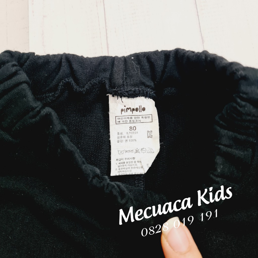 Set 2 món bộ công tử dài tay bé trai  pimpollo xuất Hàn dư xịn