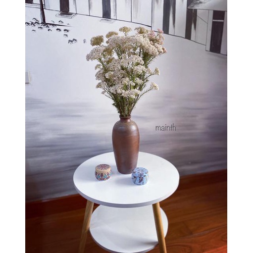 [SHIP HỎA TỐC]Bàn tròn 2 tầng uống cafe phong cách.GP54