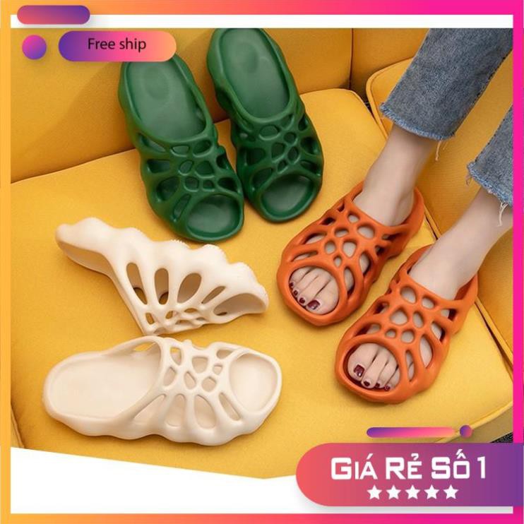 Dép thể thao nam nữ quai ngang hottrend 2021 hình mạng nhện cao cấp giá rẻ ✅ có sỉ [GDTI_24H]