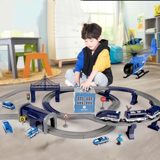 Set 92 / 66 Đồ Chơi Đường Ray Xe Lửa Tốc Độ Cao Cho Bé