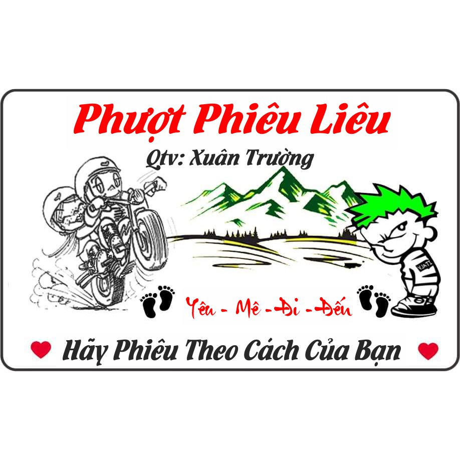 logo phượt phiêu liêu