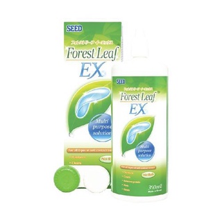 Nước ngâm lens, nước ngâm kính áp tròng Forest Leaf - Chai 360ml