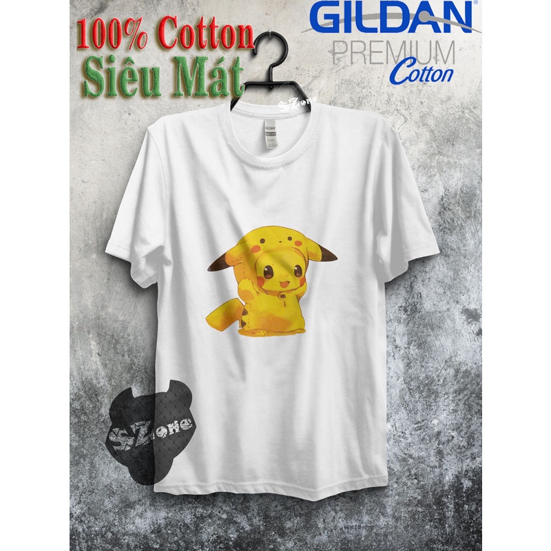 Áo Phông Nam Cotton 100% In Hình 3D Cao Cấp - Áo Thun Gildan Nam Nữ Ngắn Tay Chất Mát Mùa Hè SZone PM78