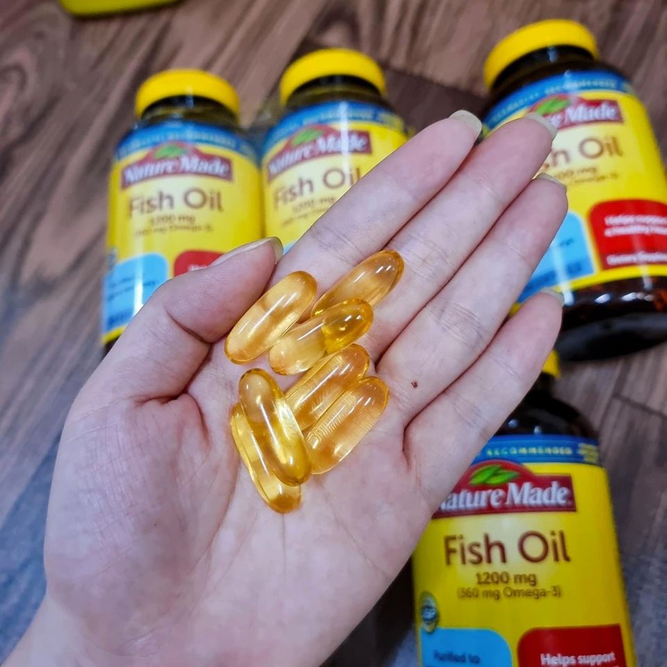 DẦU CÁ NATURE MADE 1000MG