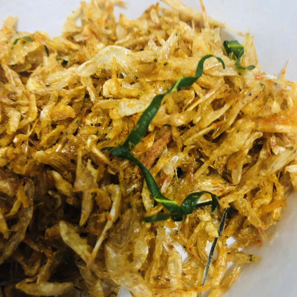 [MÓN MỚI !] - TÉP BIỂN RANG LÁ CHANH/ TÉP DIM SIÊU ĐƯA CƠM