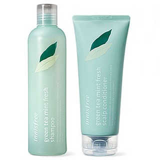 Dầu gội/ dầu xả Innisfree Green Tea Mint Fresh.