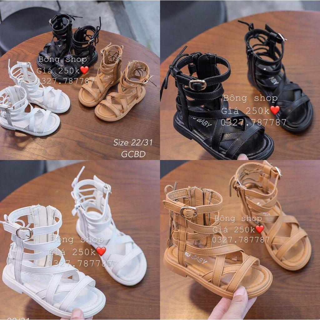 GIÀY CHIẾN BINH DÂY SANDAL CỰC XINH CHO BÉ GÁI