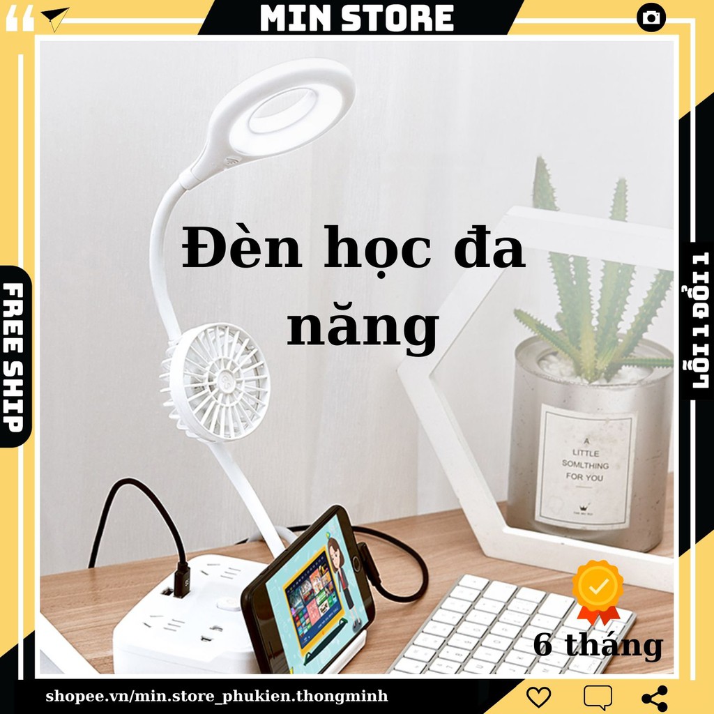 Đèn Đọc Sách Chống Cận Đa Năng - Chính Hãng - Min STORE