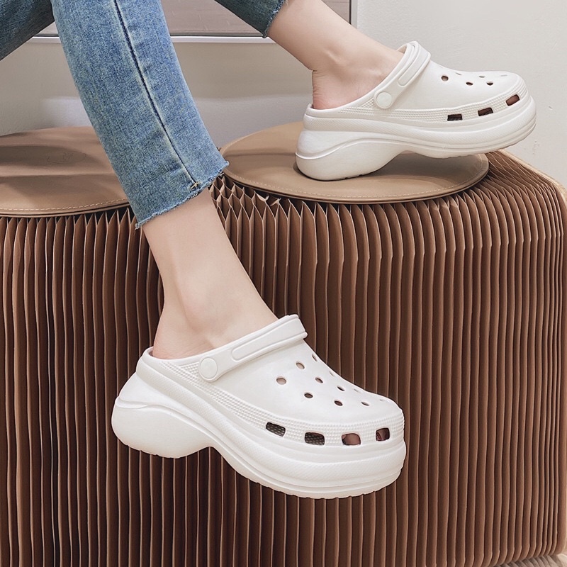 Dép cross đế cao trơn hàng loại 1