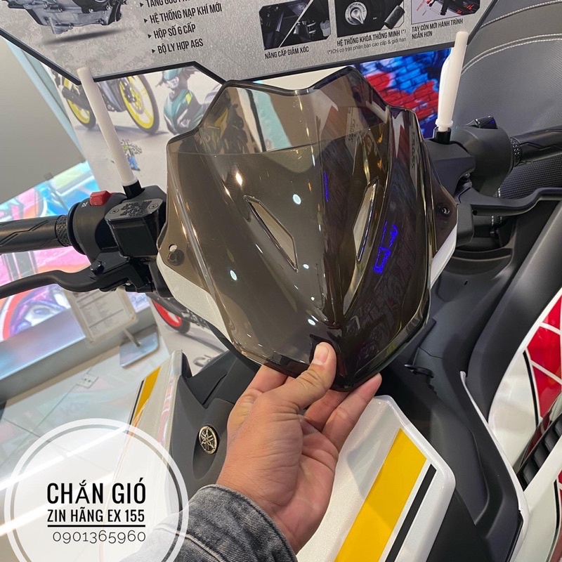 EXCITER 155, CHẮN GIÓ  EX 155 VVA MẪU ZIN MÀU KHÓI