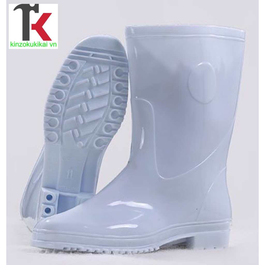Ủng cao su cao cấp Nho, Trắng Hiệp phước - bảo hộ lao động