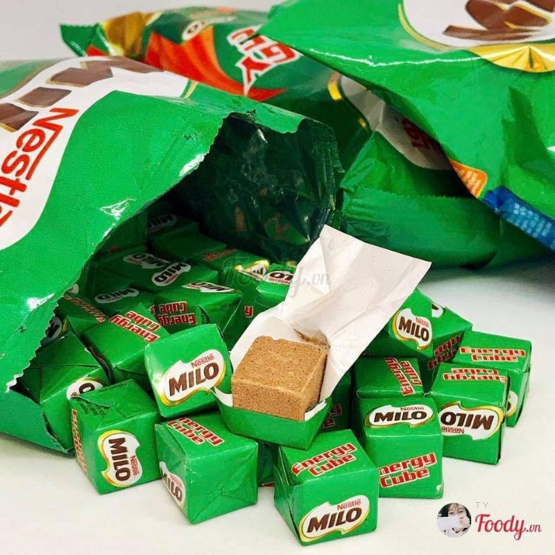 10 viên milo kẹo cube