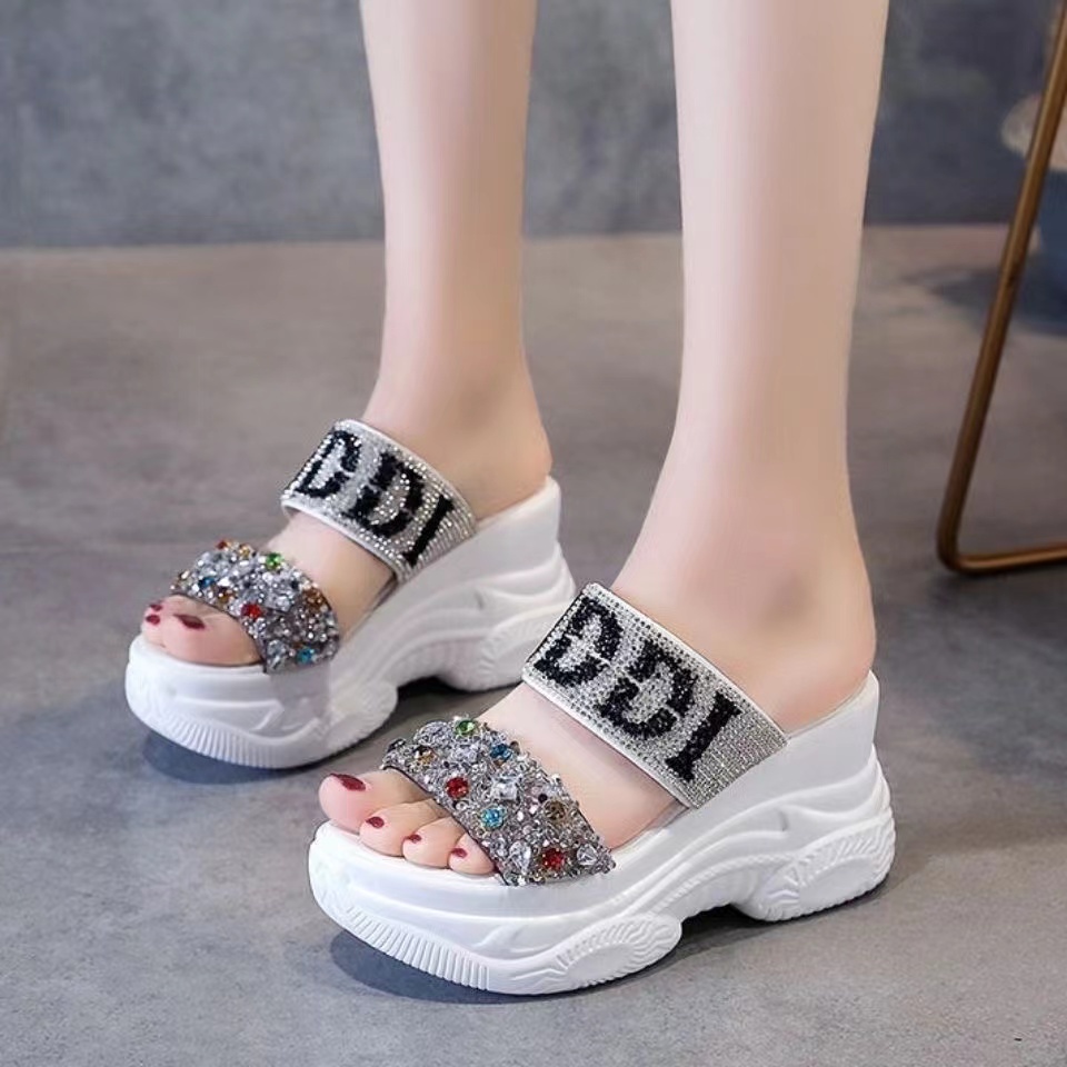 Giày Sandal Đế Bệt Thời Trang Xinh Xắn Dành Cho Học Sinh