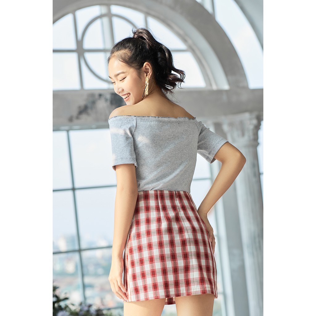 Chân váy A cúc trang trí - 92Wear | BigBuy360 - bigbuy360.vn
