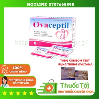 Thực phẩm bảo vệ sức khỏe Ovaceptil, hỗ trợ tăng cường sức khỏe, tốt cho phụ nữ chuẩ bị mang thai