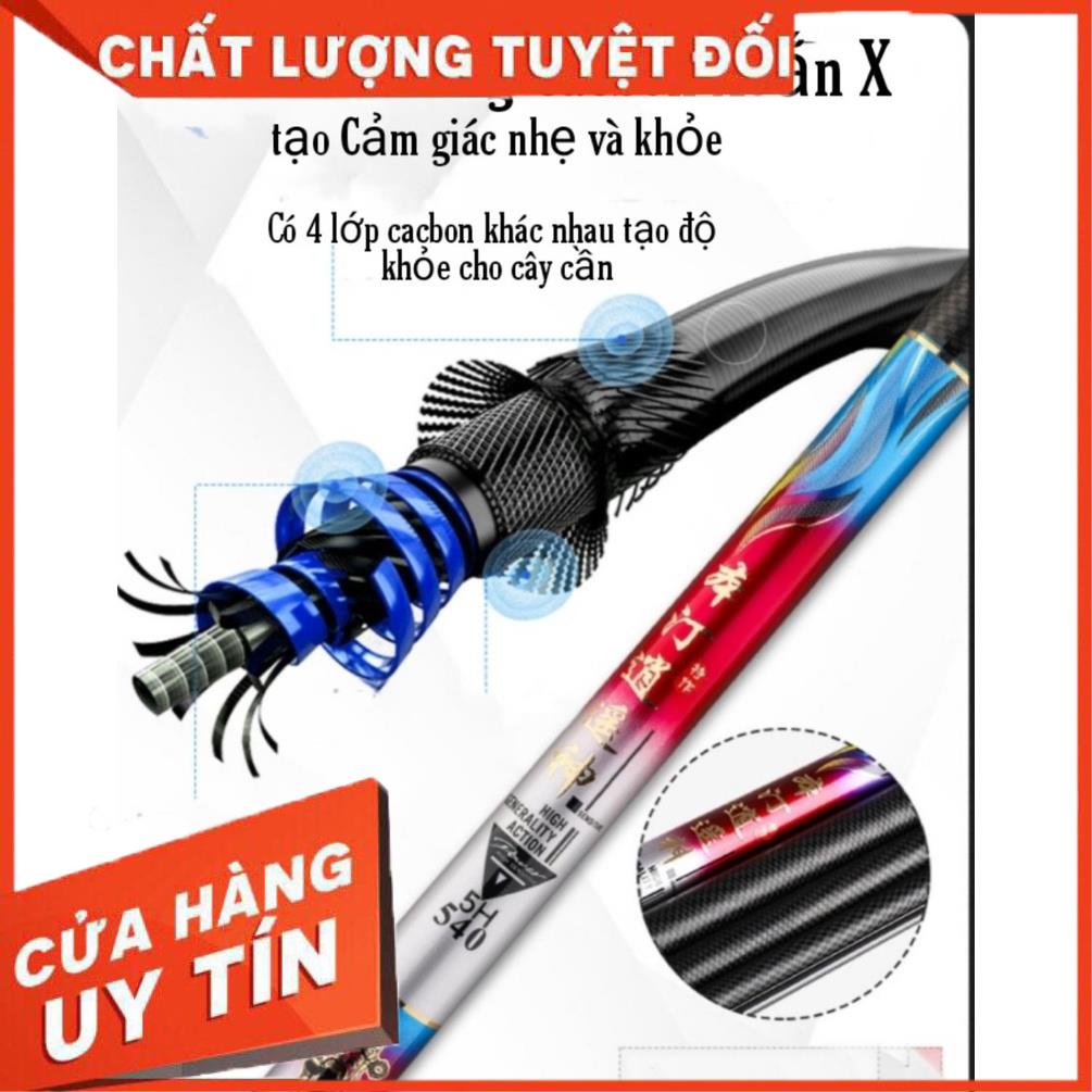 Siêu Cấp Cần Câu Tay_Cần Câu Đài Benting Thần Tài 6h Tặng Kèm NHẫn Chống Trơn và Ngọn Phụ _Đại Lý Đồ Câu Cá_ Càn Câu