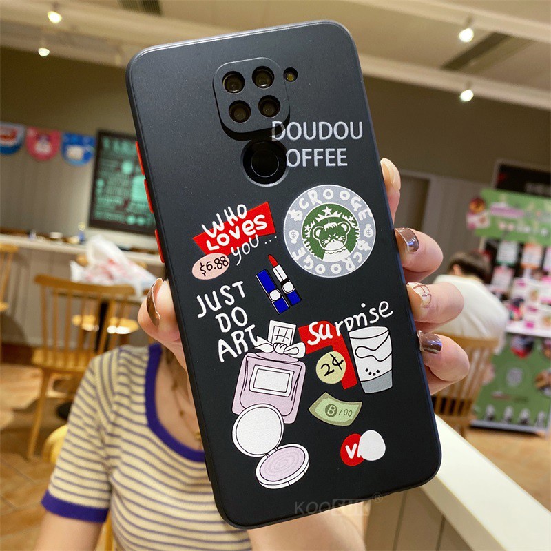 Ốp điện thoại Koosuk silicon mềm họa tiết hoạt hình cho Xiaomi Redmi Note 9 Pro Max 9S 4G