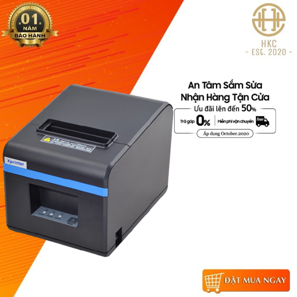 Máy in hóa đơn Xprinter N160 USB