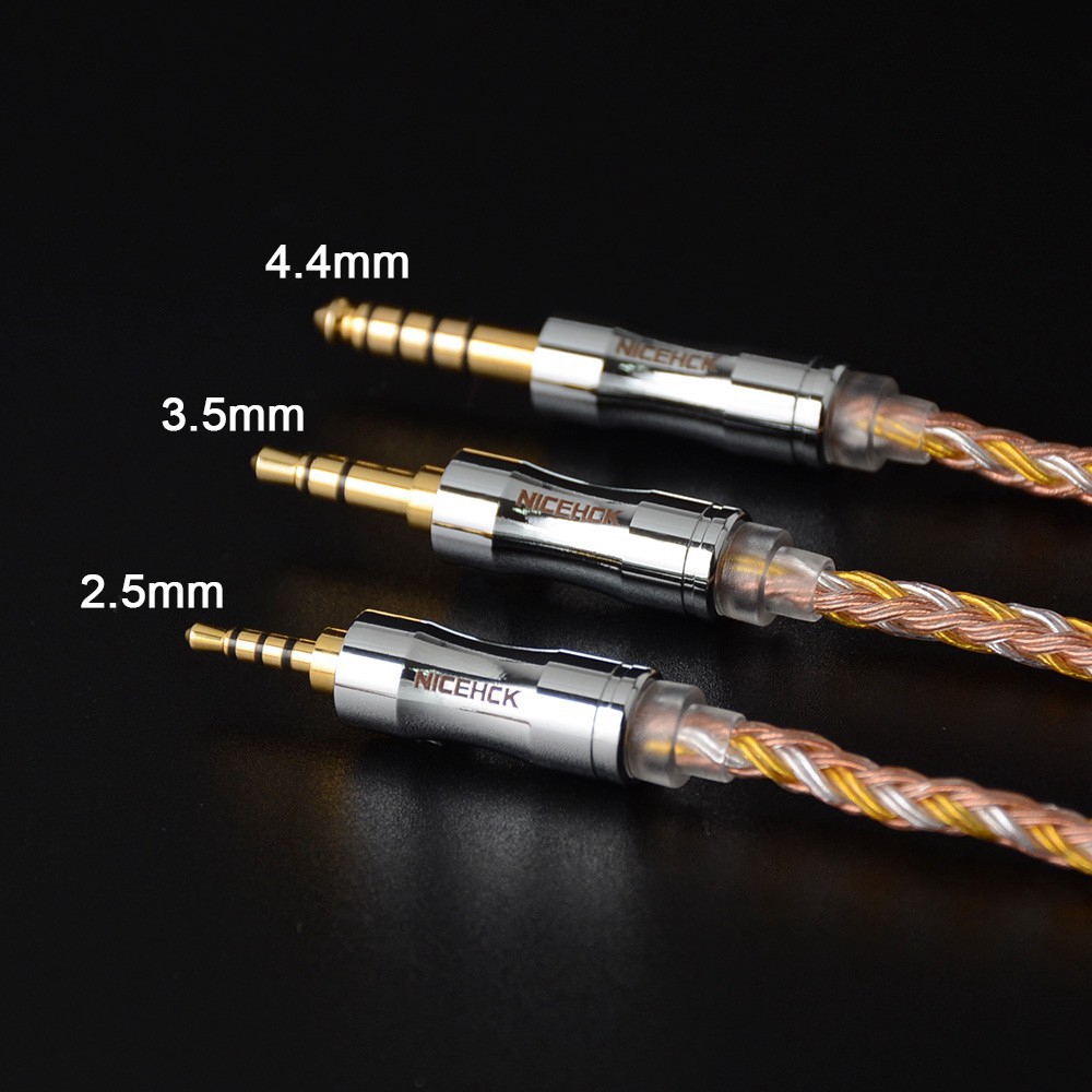 Dây Cáp Tai Nghe Bằng Đồng Thau C16-2 16 Lõi Mmcx / 2pin / Qdc / Nx7 Cho Kz Tfz Nx7 / Db3 Bl-03