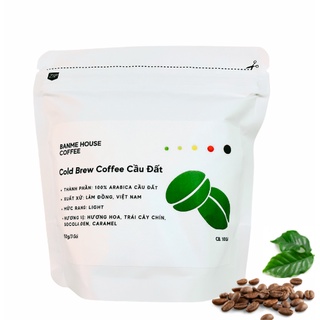 Cold Brew Coffee Cầu Đất Dạng Túi Lọc - Gu vị Cân bằng thơm nhiều, chua thanh