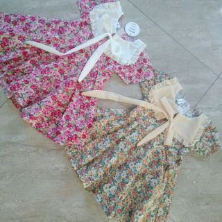 Combo Váy hoa nhí tiểu thư cho bé