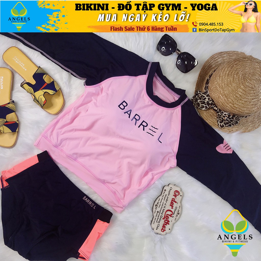 Bikini,Bộ Đồ Bơi 2 Mảnh Dài Tay Barel, Hàng Nhập,BHN003 | BigBuy360 - bigbuy360.vn