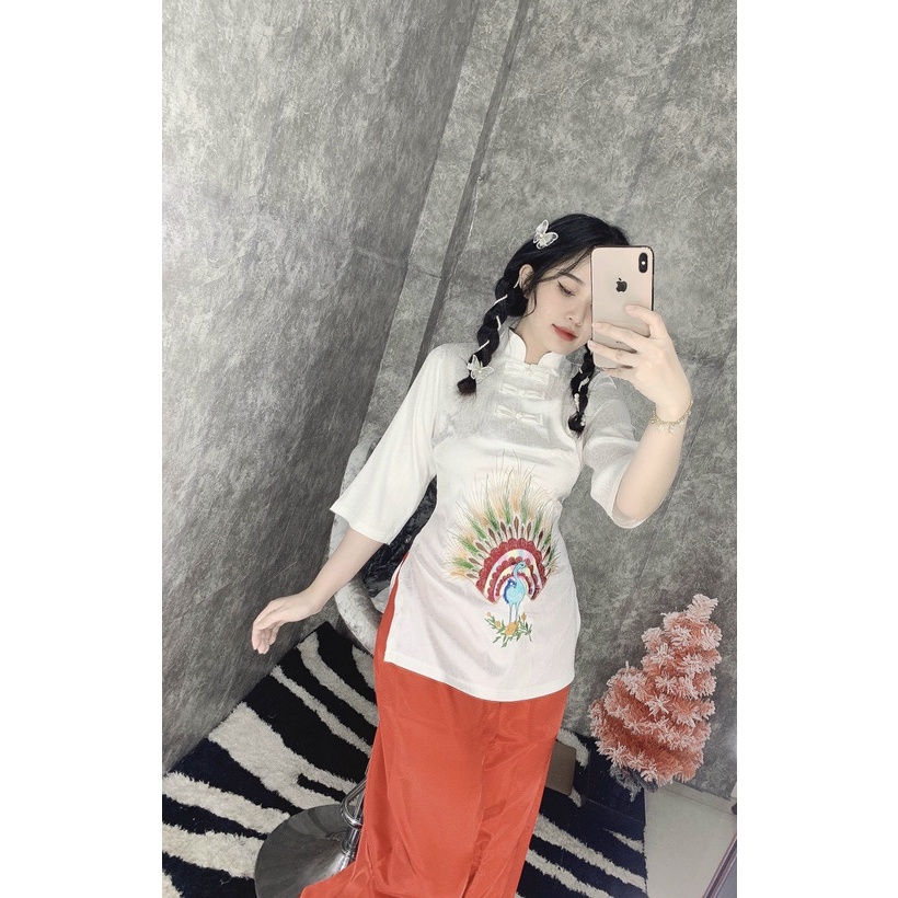Đồ Lam Đi Chùa #Bộ Lụa Công# Quần Áo Nữ