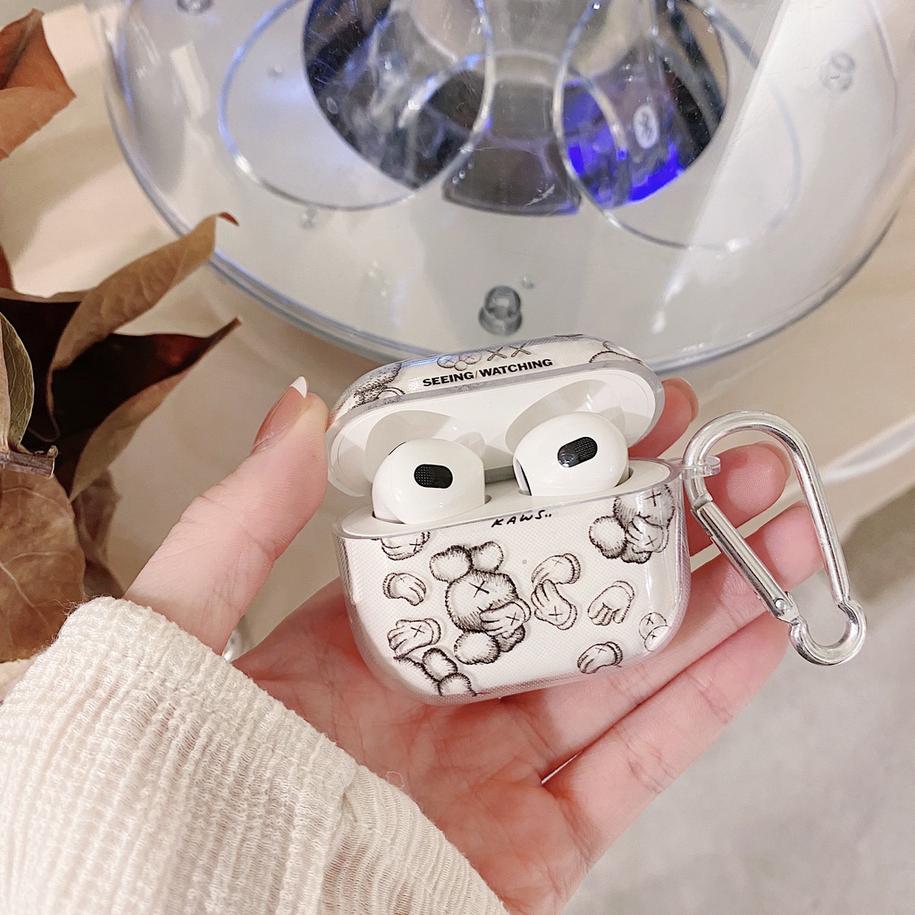 Vỏ bảo vệ hộp sạc tai nghe tai nghe AirPods Pro AirPods 3 / 3rd / 2 / Pro / 1 / 2Gen chất lượng cao