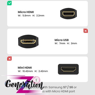 Cáp chuyển Micro HDMI ra HDMI Ugreen 20134