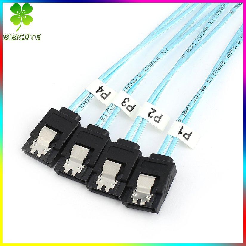 Cáp Chuyển Đổi Sas 4i Sff-8087 36p 36-pin Sang 4 Sata 7pin 0.5m | BigBuy360 - bigbuy360.vn