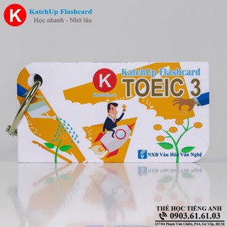 Flashcard Tiếng Anh TOEIC (600 từ) – 3 loại giấy
