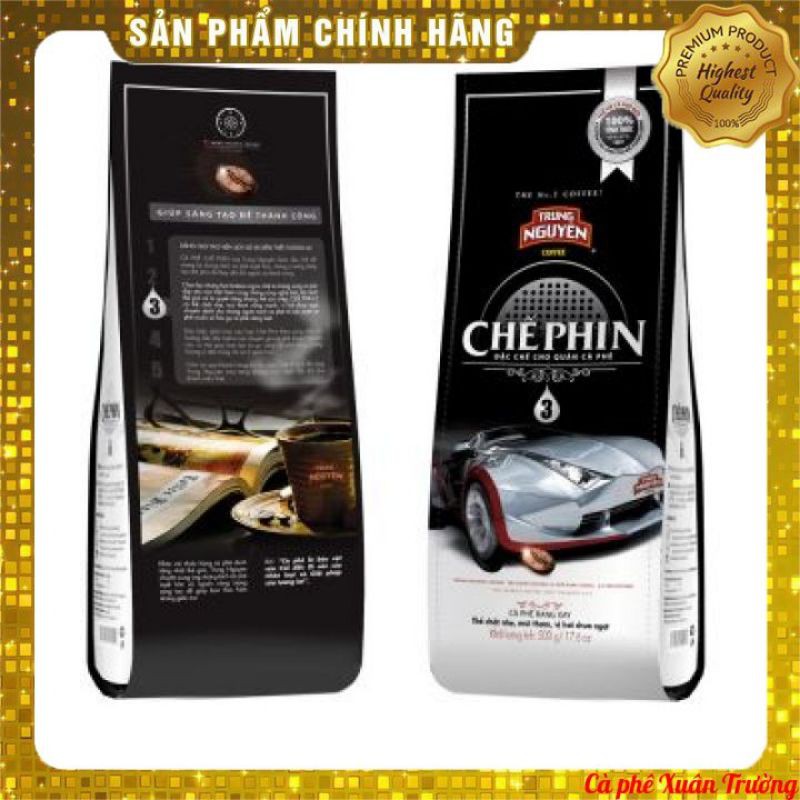 Cà phê bột Trung Nguyên Chế Phin 1 - 2 - 3 - 4 - 5 - gói 500g - Cà phê pha phin