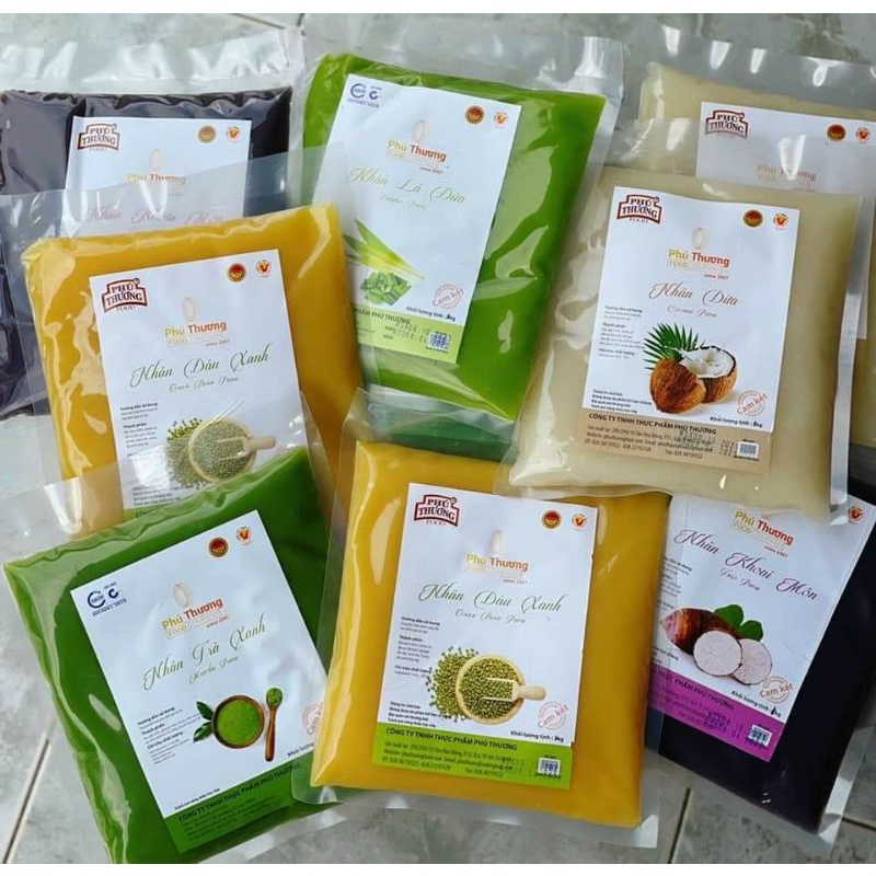 Nhân dừa Phú Thương gói 2kg làm bánh trung thu, báng ngọt