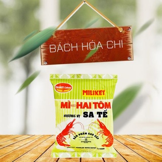 (SALE MẠNH) Thùng 30 gói mì Miliket Hai Tôm Sa tế