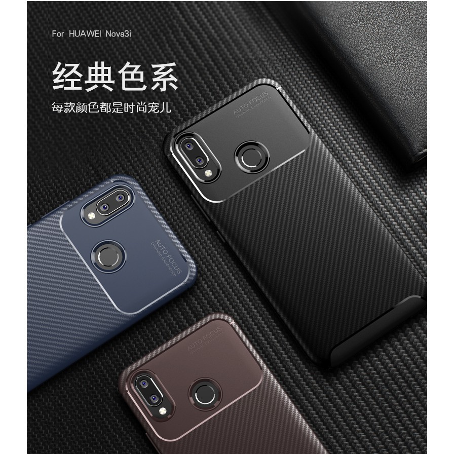 Ốp lưng silicone cho Huawei Nova 3i