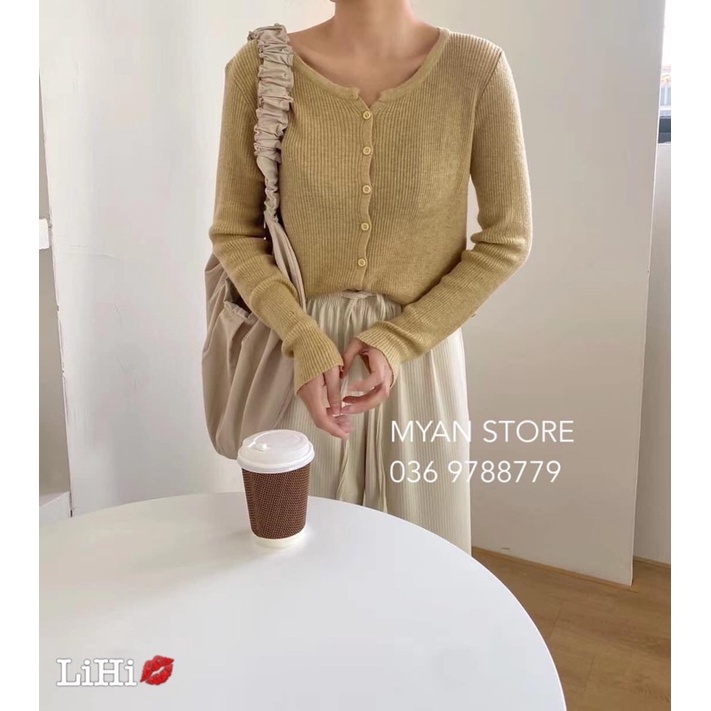 Áo len dệt mỏng nhiều màu Hàn Quốc | BigBuy360 - bigbuy360.vn