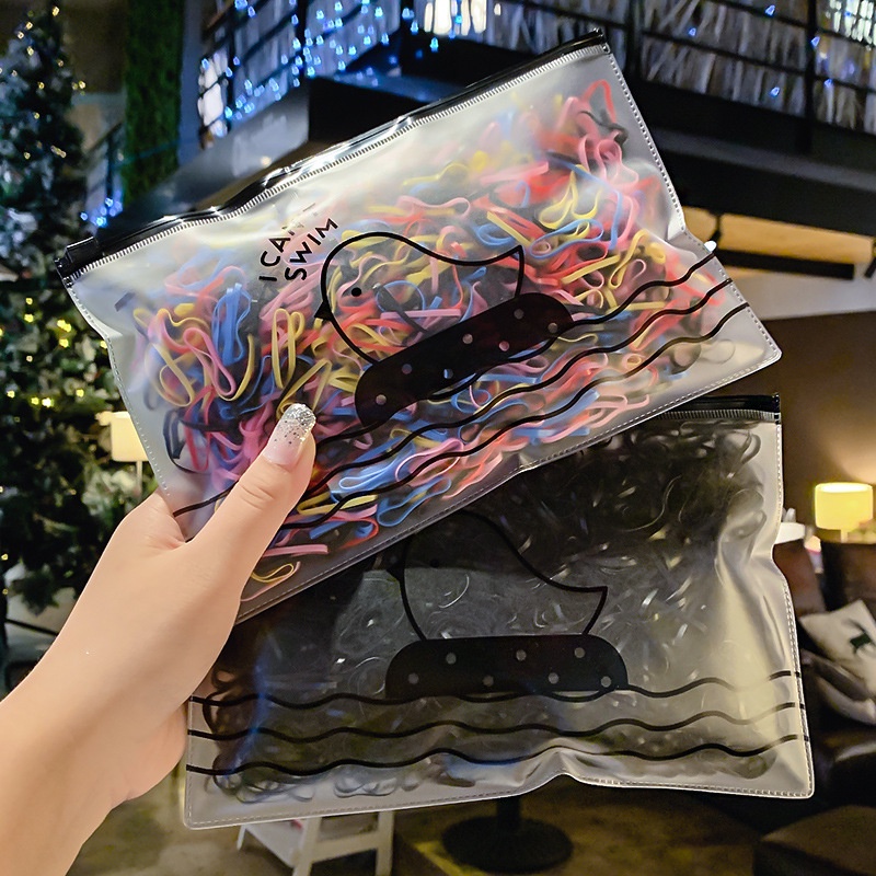 Dây Buộc Tóc Cao Su Co Giãn Dễ Thương Không Đau