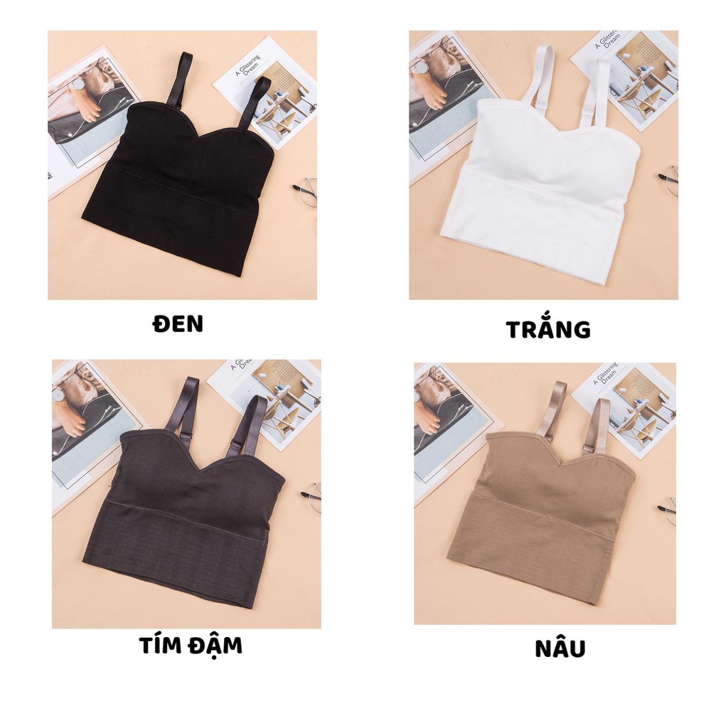 Áo Ngực Nữ ❤️FREESHIP❤️ Áo Bra Nữ không gọng tôn vòng 1 gợi cảm trẻ trung năng động mã 803